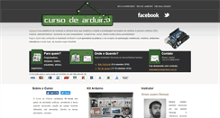Desktop Screenshot of cursodearduino.com.br
